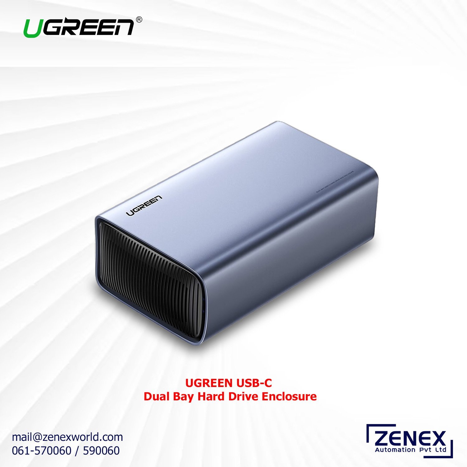 Ugreen-Hard-Drive-2.jpg Hard Drive Enclosure - Image 1