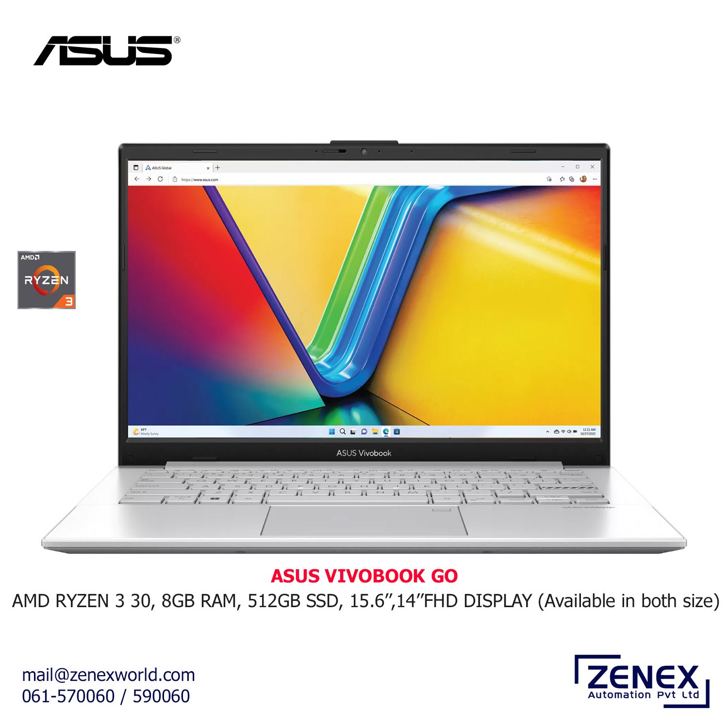 Zenex-Asus-VivoBook-Go-Ryzen3_1 ASUS VIVOBOOK GO RYZEN 3 (E1504) - Image 1