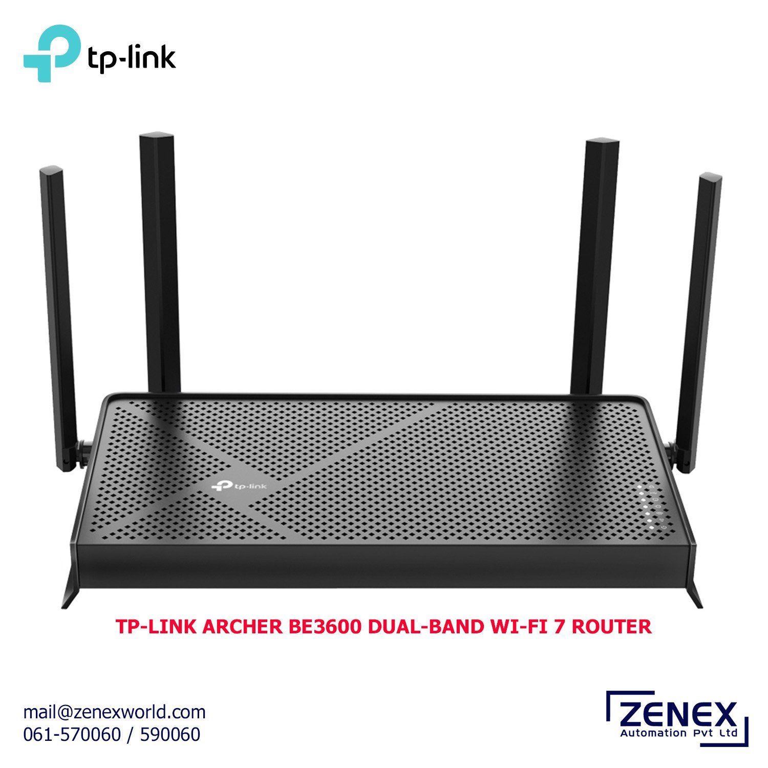 Zenex-TP-Link-Archer-BE3600-Dual-Band-Wi-fi-7-Router_1.jpg TP-LINK ARCHER BE3600 DUAL-BAND WI-FI 7 ROUTER - Image 1