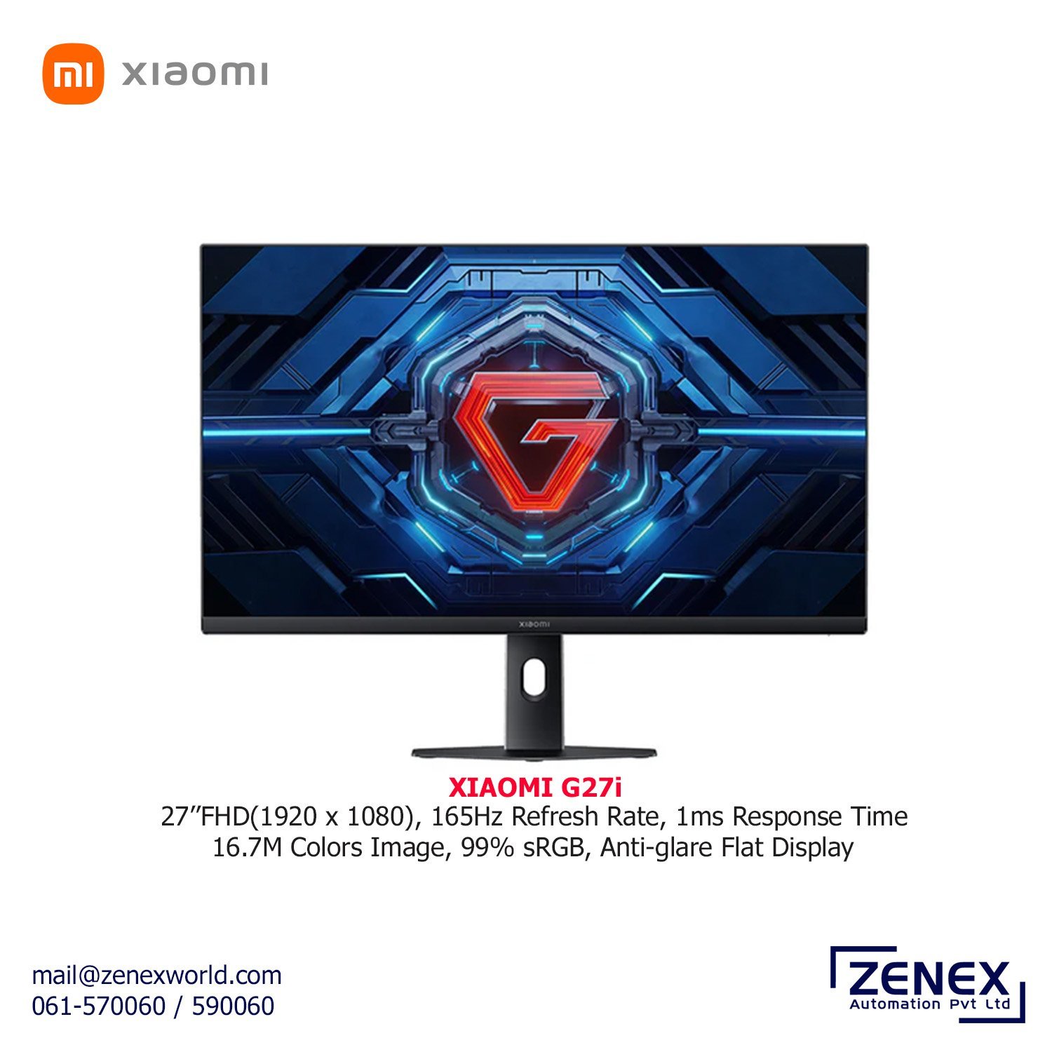 Zenex-Xiaomi-G27i_1.jpg XIAOMI G27i MONITOR - Image 1