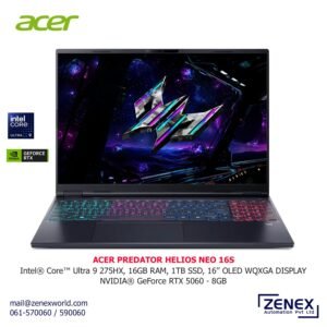 ACER PREDATOR HELIOS NEO 16S INTEL ULTRA 9 RTX (5060 8GB)