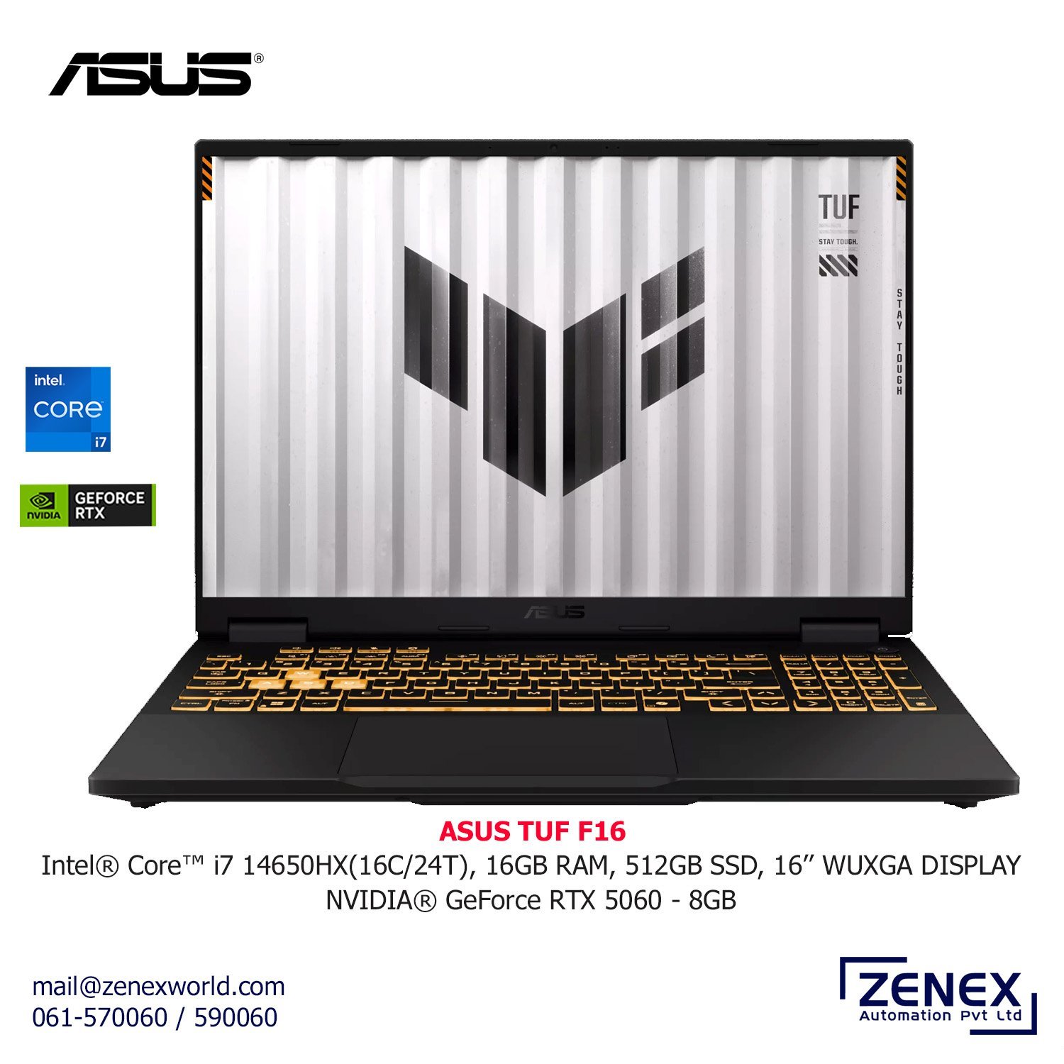 Zenex-Asus-TUF-F16FX608JMI_1.jpg ASUS TUF F16 (FX608JMI) - Image 1