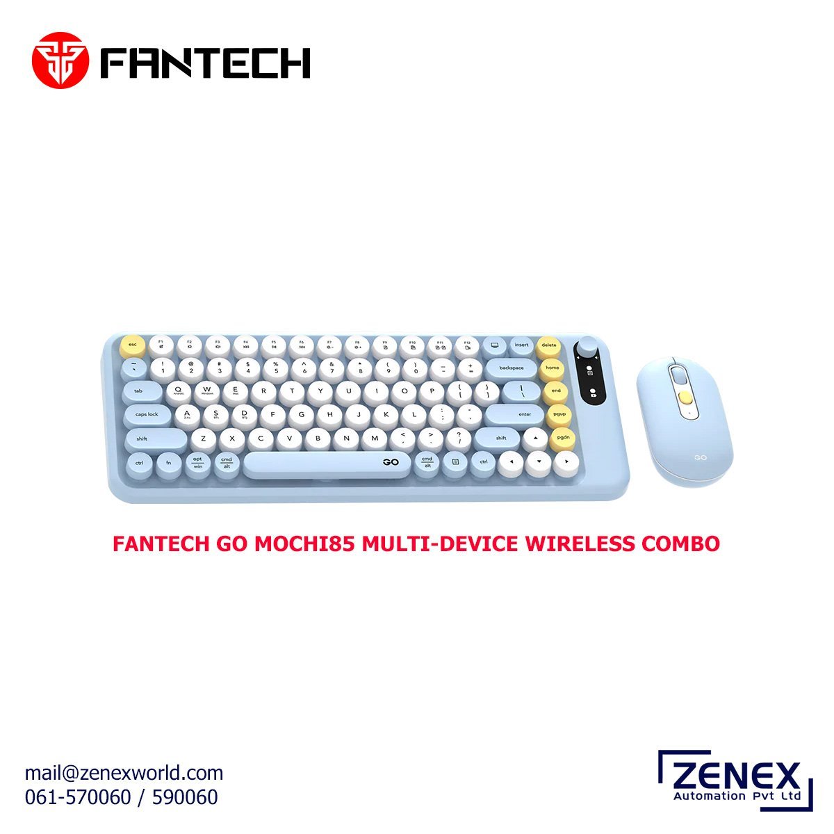 Zenex-Fantech-Go-Mochi85-Multi-Device-Wireless-Combo-WK898_1.jpg FANTECH GO MOCHI85 MULTI-DEVICE WIRELESS COMBO (WK898) - Image 1