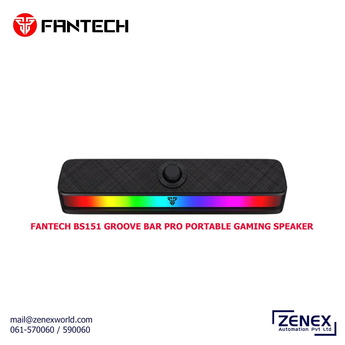 Zenex-Fantech-Groove-Bar-Pro-Portable-Gaming-Speaker-BS151-White_1.jpg FANTECH GROOVE BAR PRO PORTABLE GAMING SPEAKER (BS151) - Image 1