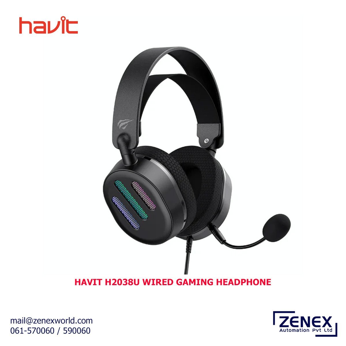 Zenex-Havit-H2038U-Wired-Gaming-Headphone_1.jpg HAVIT H2038U WIRED GAMING HEADPHONE - Image 1