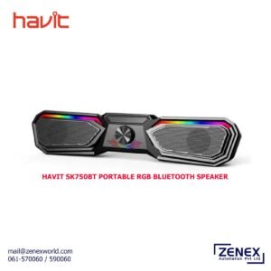 HAVIT PORTABLE RGB BLUETOOTH SPEAKER (SK750BT)