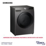 SAMSUNG 9KG FRONT LOAD WASHING MACHINE DRYER WITH AIR WASH