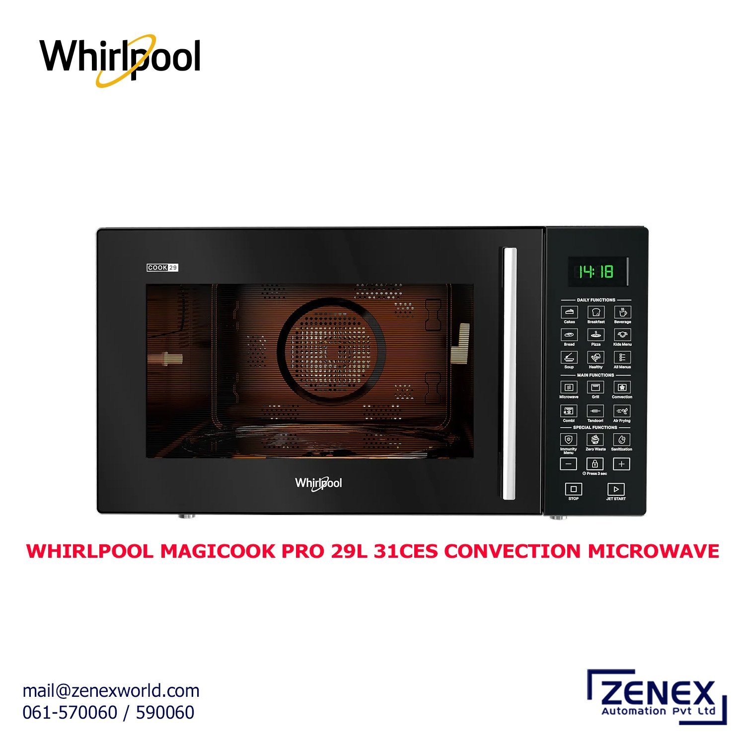 Zenex-Whirlpool-Magicook-Pro-29l-31ces-Convection-Microwave_1-1.jpg WHIRLPOOL MAGICOOK PRO 29L 31CES CONVECTION MICROWAVE - Image 1