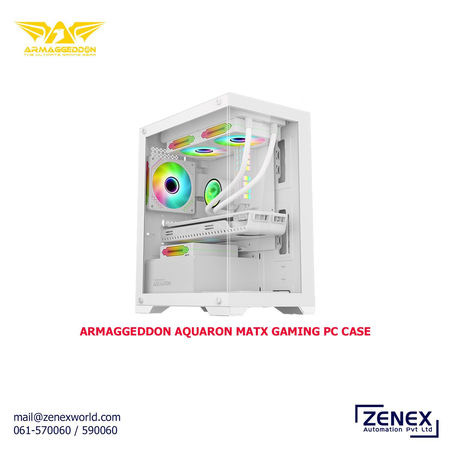 Zenex-Armaggeddon-Aquaron-Matx-Gaming-PC-Case_1-1.jpg ARMAGGEDDON AQUARON MATX GAMING PC CASE - Image 1