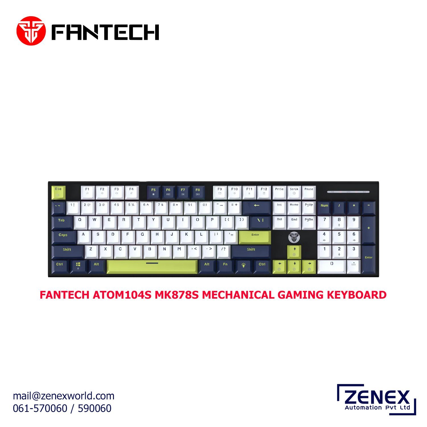Zenex-Fantech-Atom104s-Mk878s-Mechanical-Gaming-Keyboard_1-1.jpg FANTECH ATOM104S MK878S MECHANICAL GAMING KEYBOARD - Image 1