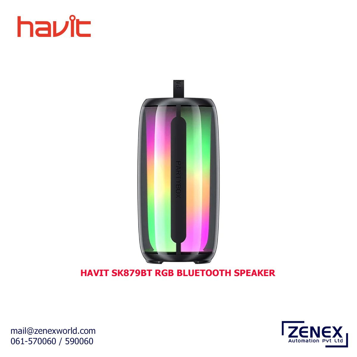 Zenex-Havit-SK879BT-Bluetooth-Wireless-Speaker_1-1.jpg HAVIT BLUETOOTH DAZZLING LIGHTS WIRELESS SPEAKER (SK879BT) - Image 1