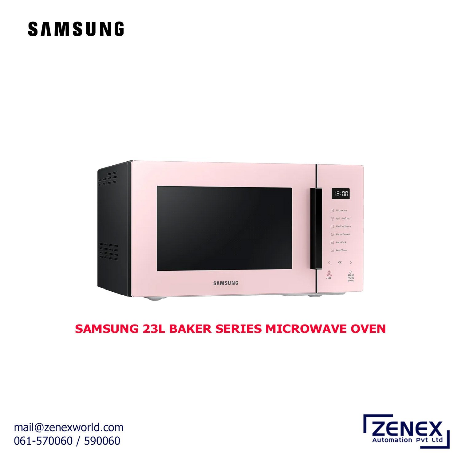Zenex-Samsung-23L-Baker-Series-Microwave-Oven_1-1.jpg SAMSUNG 23L BAKER SERIES MICROWAVE OVEN - Image 1