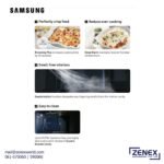SAMSUNG 23L GRILL MICROWAVE OVEN (MG23A3515AK/IM) - Image 3