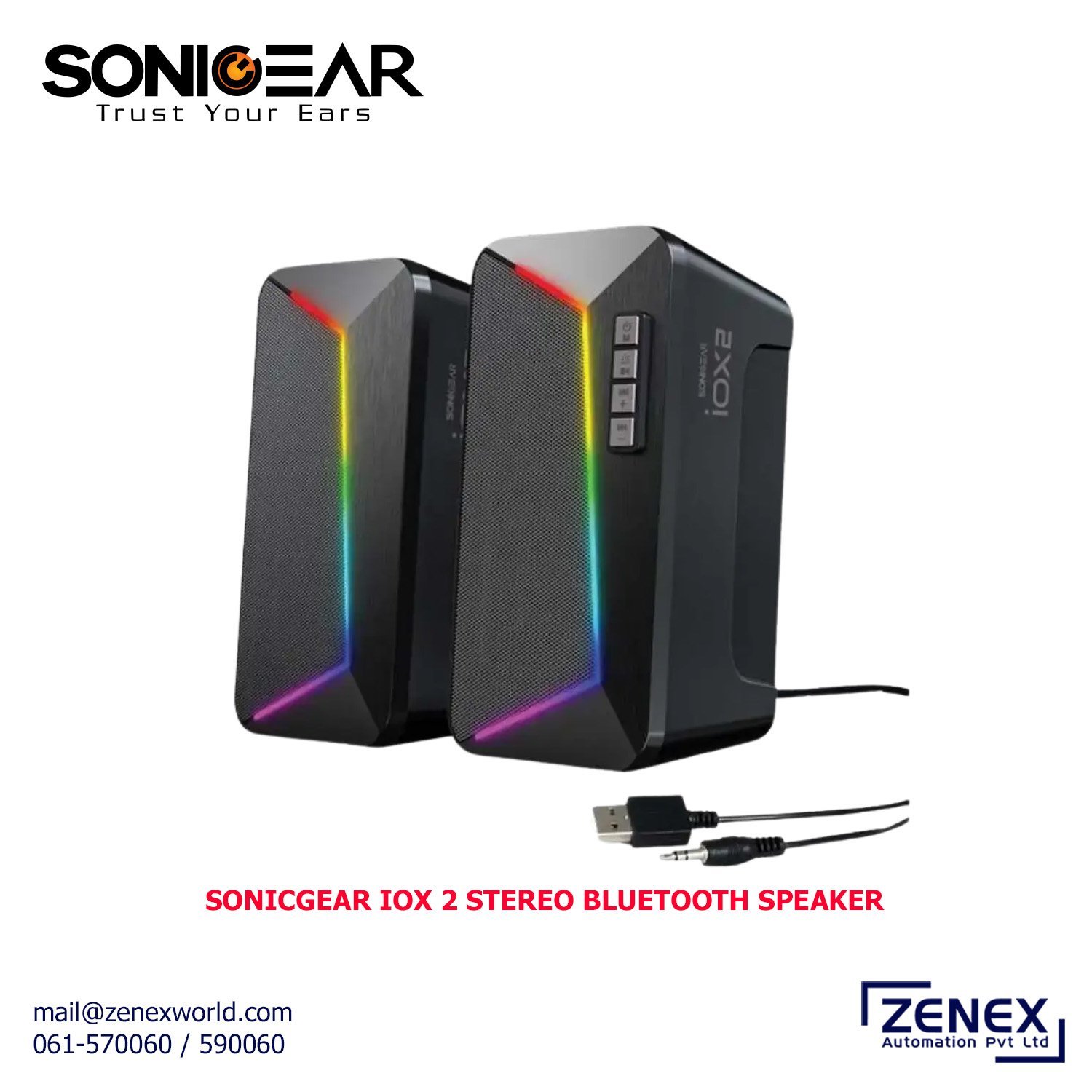 Zenex-Sonicgear-IOX2-Bluetooth-Speaker_1-1-1.jpg SONICGEAR IOX-2 STEREO BLUETOOTH SPEAKER - Image 1